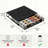 K-Cup Holder Drawer for 36 Coffee Pods Storage, Black