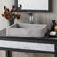 Nipomo Stone Handmade Rectangular Undermount Bathroom Sink-113450223