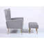 Fauteuil d'appoint avec repose-pieds Wickham Polperro-1856203120