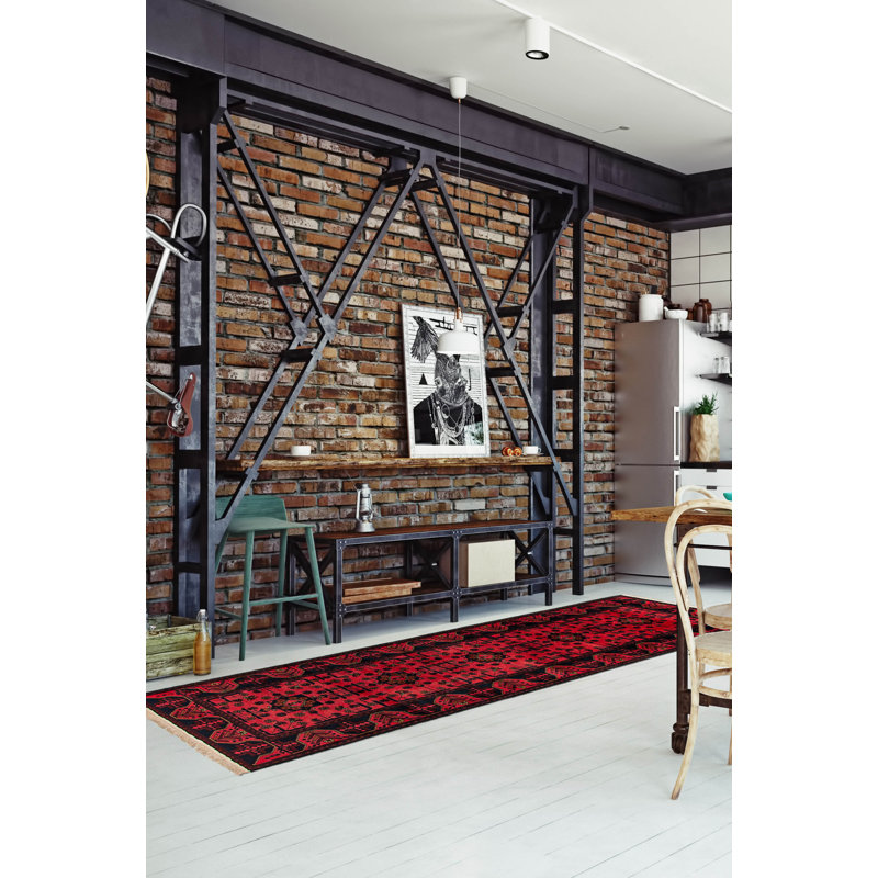 Oreilly Red Rug 2'9" x 9'5"