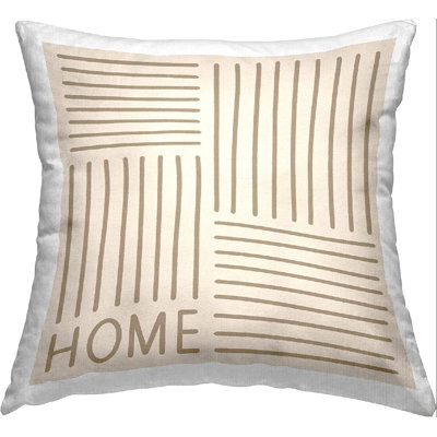 Housse et insert de coussin décoratif en polyester
