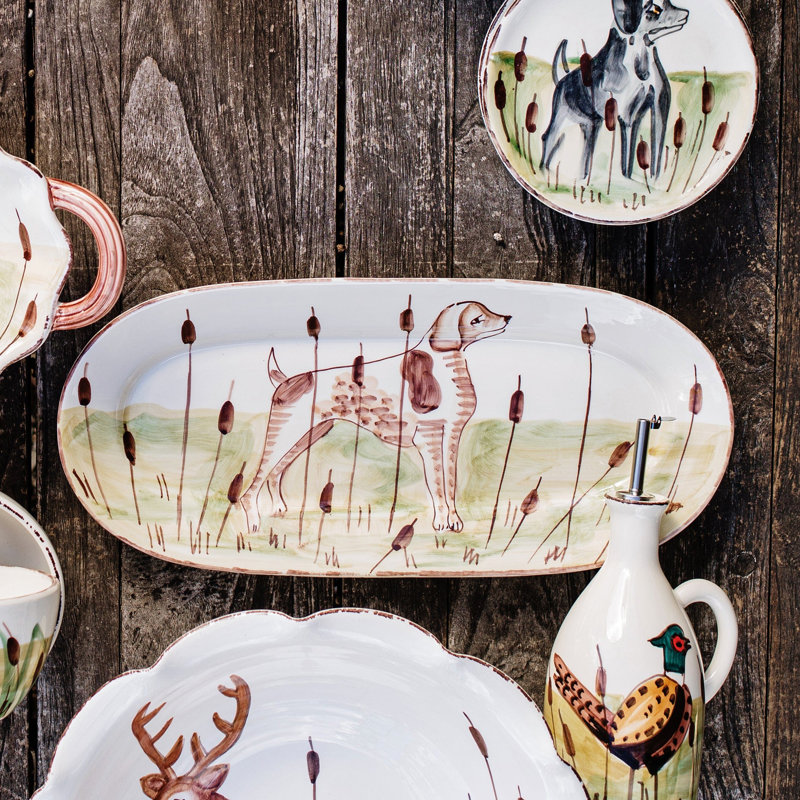 Wildlife Earthenware Platter