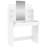 vidaXL Dressing Table with Mirror Storage Makeup Vanity Table Desk Furniture-583403736