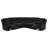 Matson Upholstered Reclining Sectional Sofa Black-261005196