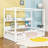 Floor Bed With Guardrails And Shelves-1150583630-1150583600