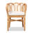 Lachance 24.5" W Rattan Barrel Chair