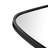 Trequan 50" x 22.5" Matte Black Asymmetrical Bathroom Vanity Mirror Irregular Shaped Wall Mirror-1966703653-1966703656