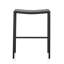 Laimonas Upholstered Counter Stool with Metal Frame-43415216-65294154