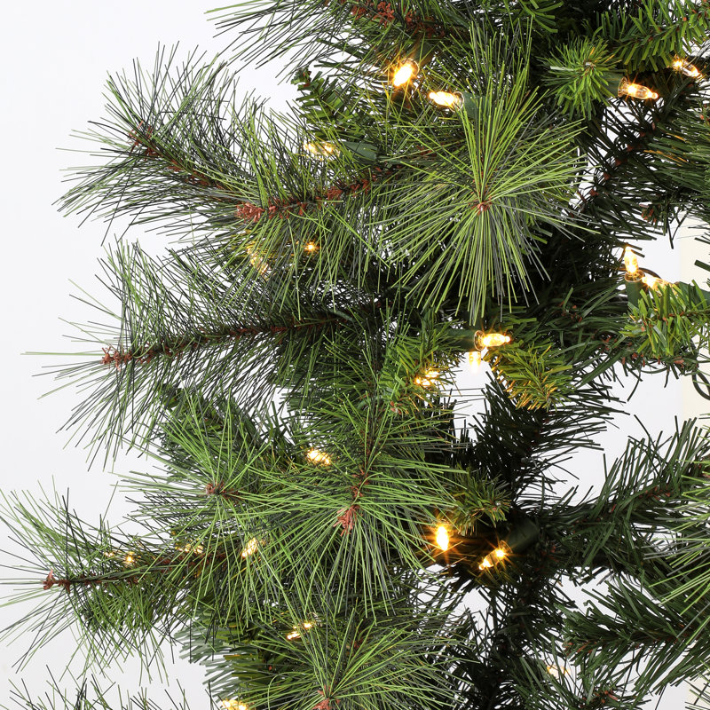 7.5' LED Mix Belgium Half Tree