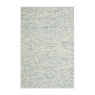 Tapis contemporain gris / vert clair