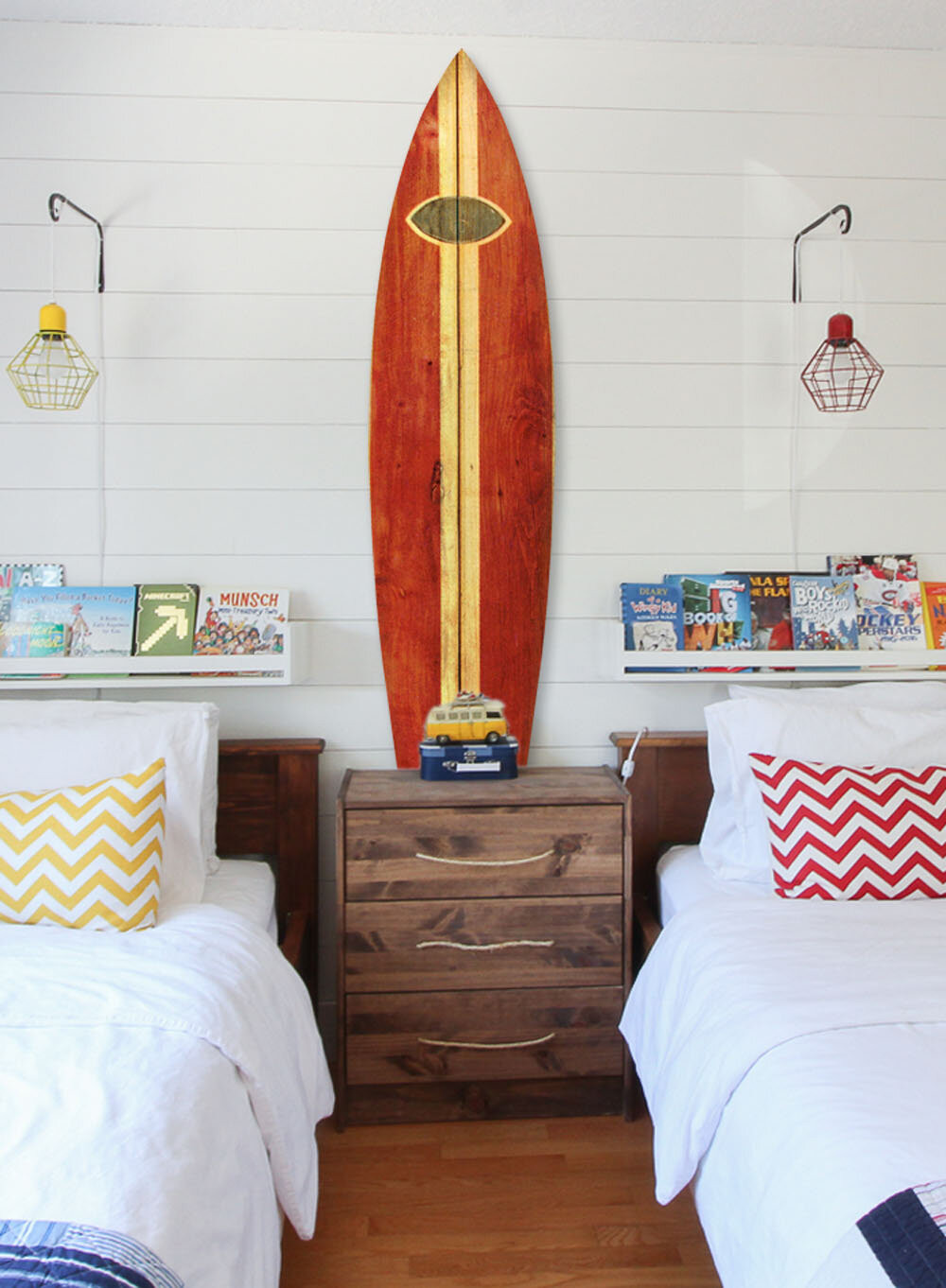 Surfboard bedroom deals