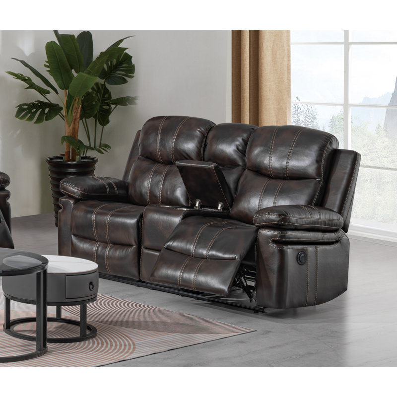 Causeuse inclinable 70 po Canessa, Électrique - Bouton-poussoir