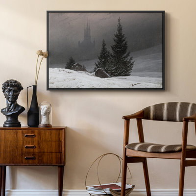 Paysage rétro - Toile tendue galerie III