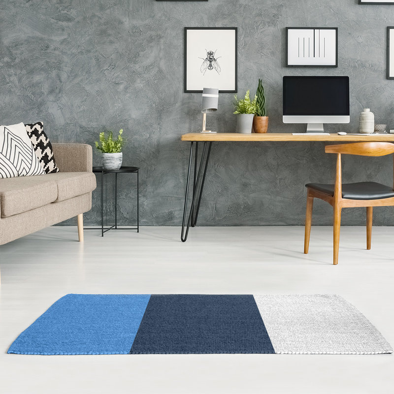 Chenille Indoor Rug, Rectangle 5' x 7'