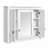 Bathroom Wall Cabinet with Mirror-250037949