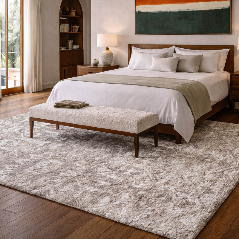 Tapis serpentin haut de gamme Premium ADS40, Brun, 5 pi x 7 pi 6 po