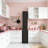 Narrow Wooden Kitchen Rolling Cabinet For Small Spaces