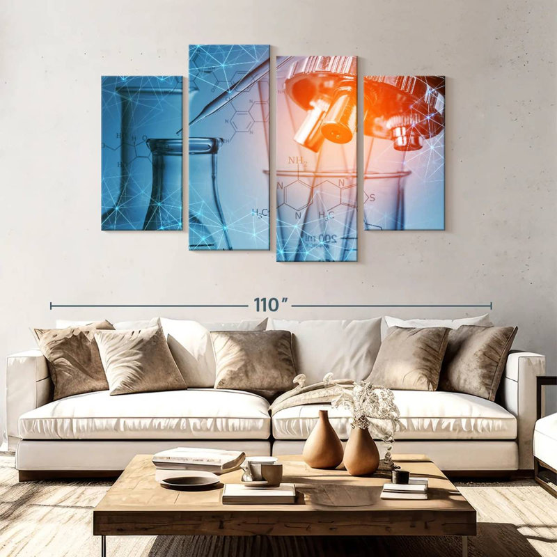 Keiri Digital Laboratory, 54" H x 84" W