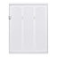 Grand lit escamotable mural avec tablettes