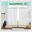 Extendable Tension Curtain Rods Set of 2 - No Drill Installation-101799980-101799982