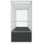 Volière avec extension argent vidaXL 164,8 po x 42,1 po x 83,5 po-136616157