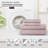 Lux Decor 4-Piece Ultra Soft Microfiber Sheet Set Deep Pocket Fitted Sheet, Wrinkle-Resistant & Easy Care Bedding-988148103-960111333