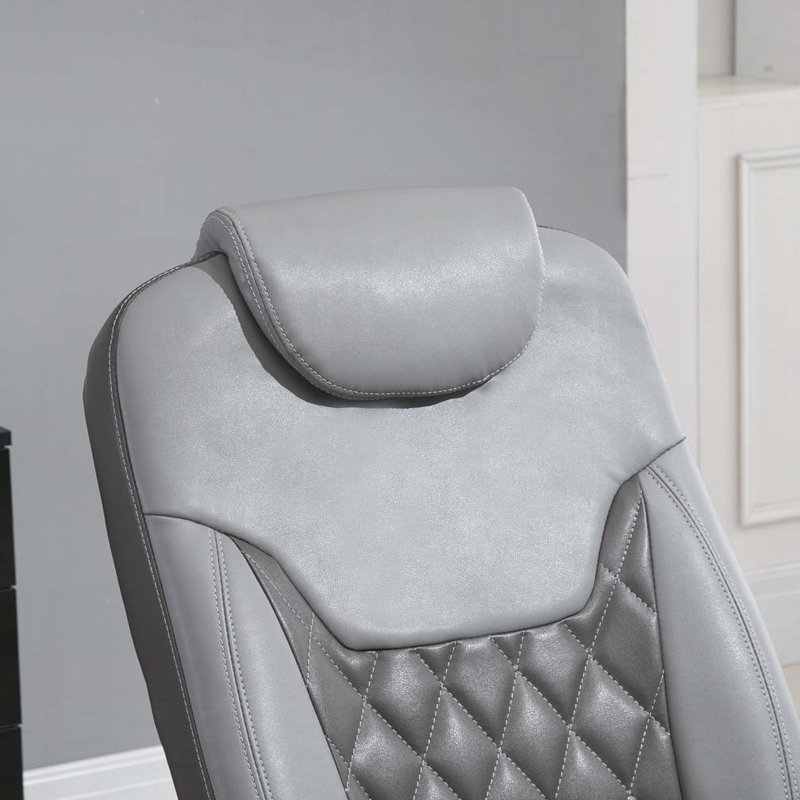 Fauteuil inclinable manuel pivotant en polyuréthane
