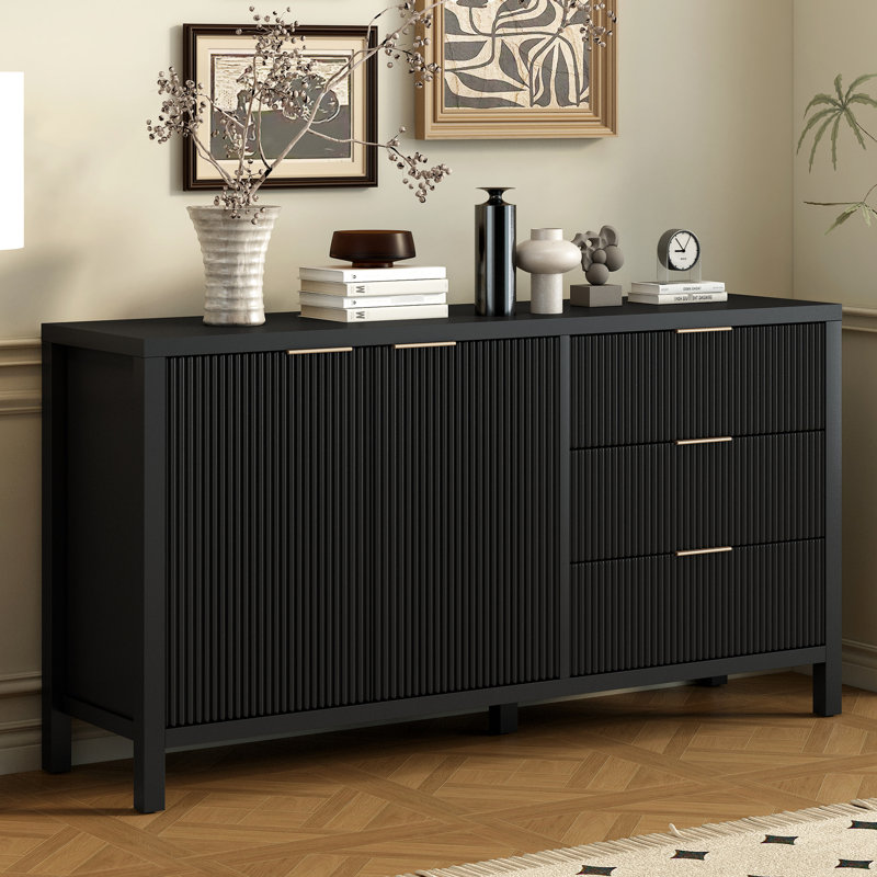 Buffet Minimalist American Traditional
