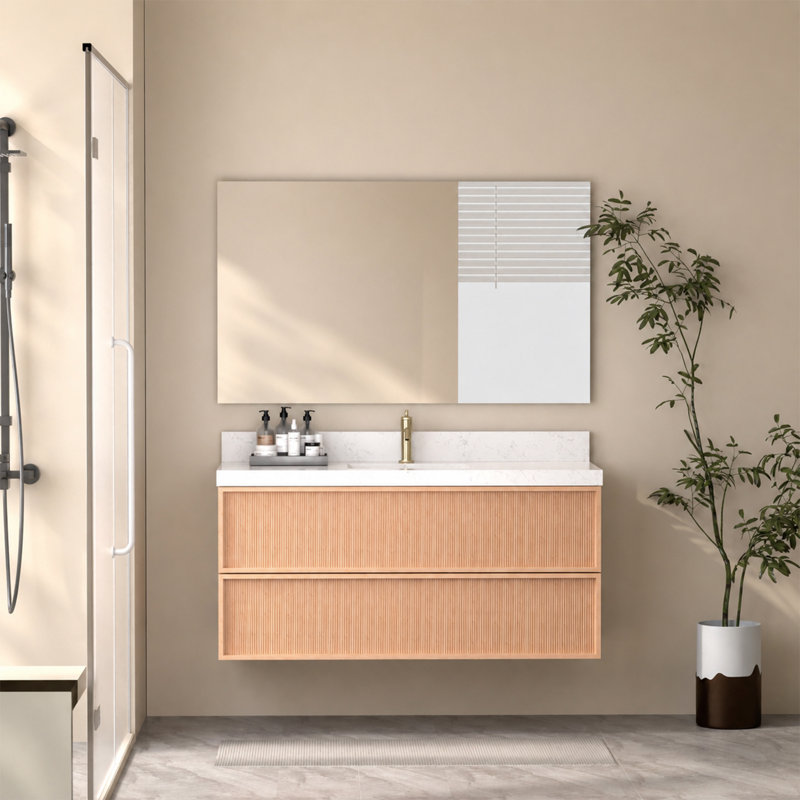 Meuble-lavabo flottant 48 po