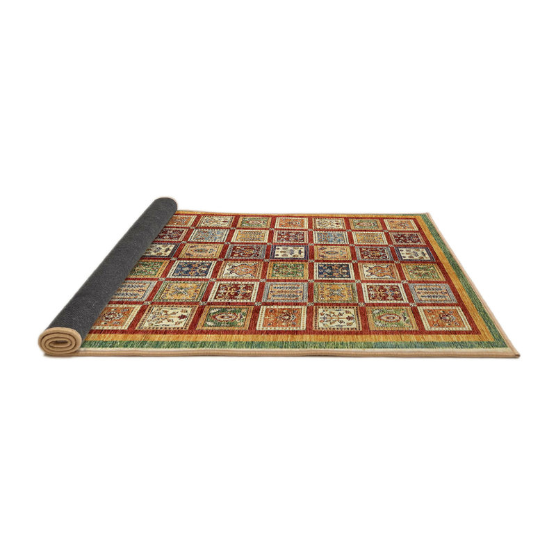 Tapis abstrait moderne 3733ABS374, Rond 4 pi