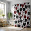 Rideau de douche Contrast Heart - Premium-327475361