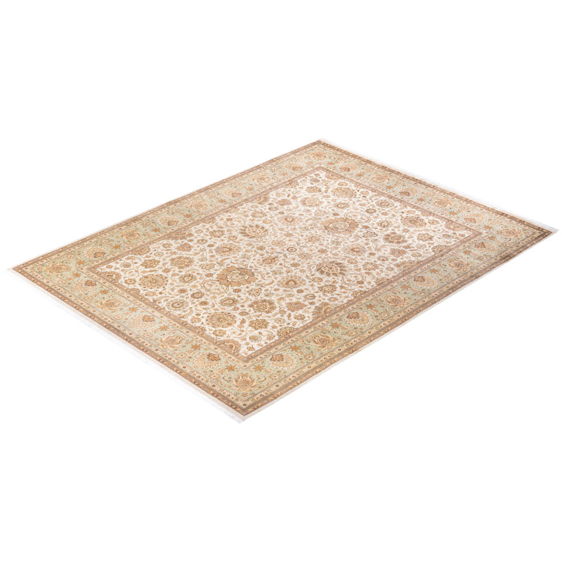 Classic One-of-a-Kind 9' 1" X 12' 2" Hand Knotted Area Rug