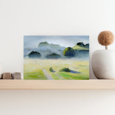 Misty Morning Landscape