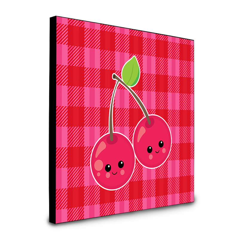 Panneau mural d’art cerise face Shaundrelle