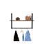 Tablette murale moderne, chêne saphir, 31,1 po x 19,7 po x 7,5 po | 100% panneau de particules enduit de mélamine, épaisseur: 0,7 pouce | Design industriel et de chalet / chalet, à fixer au mur pour un rangement et une présentation élégants