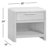 Furano One Drawer Wood 26" Nightstand