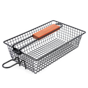 Stainless Steel Dishwasher Safe Grill Basket