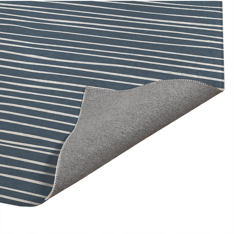 Spinal Column Indoor Doormat, Blue, 24" W x 36" L