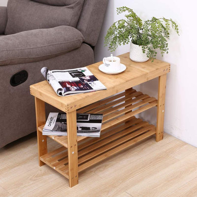 Armgart Solid Wood Storage Bench
