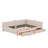 Upholstered Platform Bed With USB And 2 Drawers-1366516568