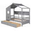 Lit simple avec 2 tiroirs et tablette de rangement-1126526145