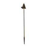 Kostantza Brown/Antique Brass Low Voltage Metal Pathway Light