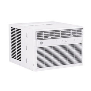 GE 8,000 BTU Smart Electronic Window Air Conditioner for Medium Rooms up to 350 sq. ft., ENERGY STAR