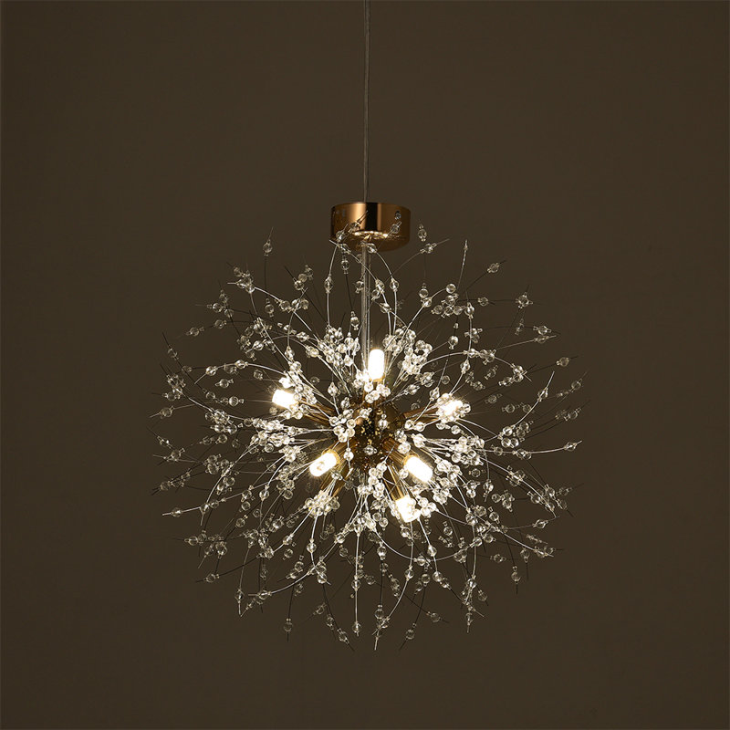 45cm beaded fireworks pendant lamp