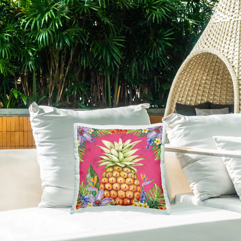 Coussin intérieur/extérieur Floral