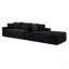 Canapé modulaire modulaire, canapé modulaire Cloud avec assise profonde, canapé modulaire moderne en L avec méridienne, fauteuils rembourrés-847929246
