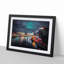 Moscow at Night - Picture Frame Painting Print-55581627-55581624