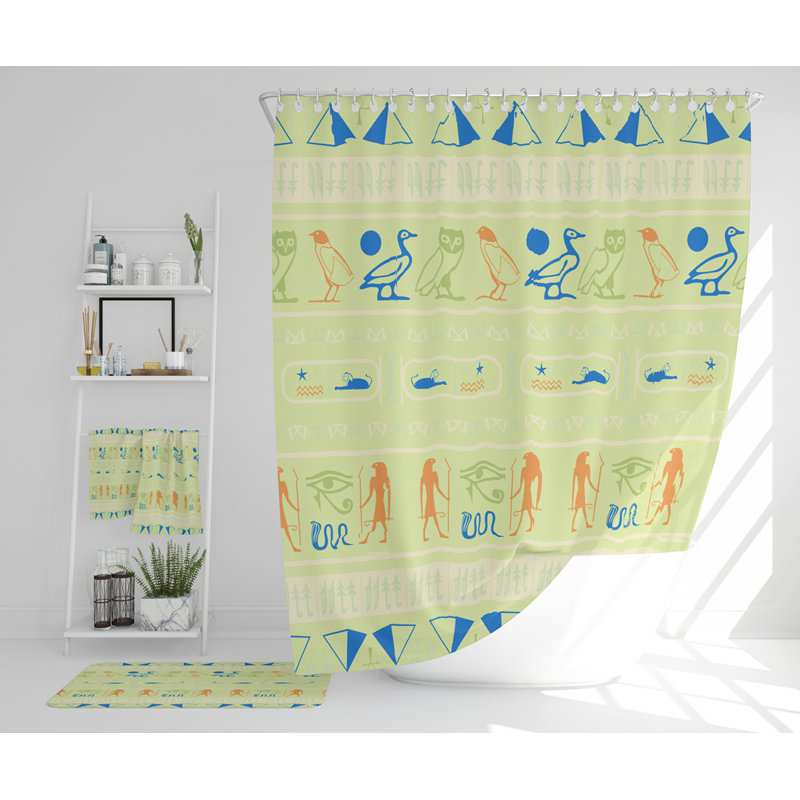 Neyka Polyester Shower Curtain Set