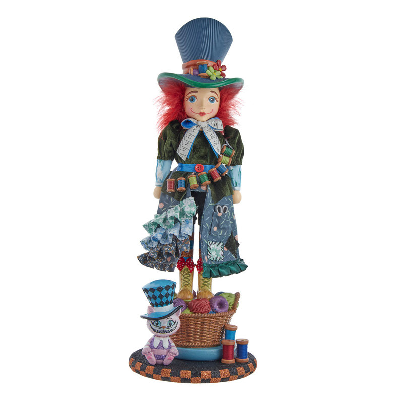 Kurt Adler Hollywood Nutcracker Collection, Mrs. Hatter, 17.5in