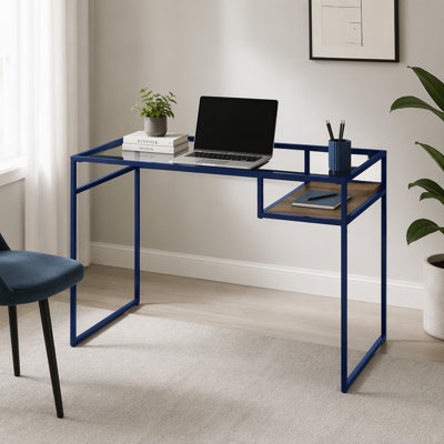 Bureau d'écriture en verre